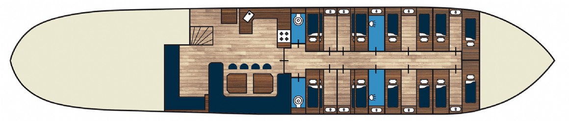 Zwarte Valk Grundriss
